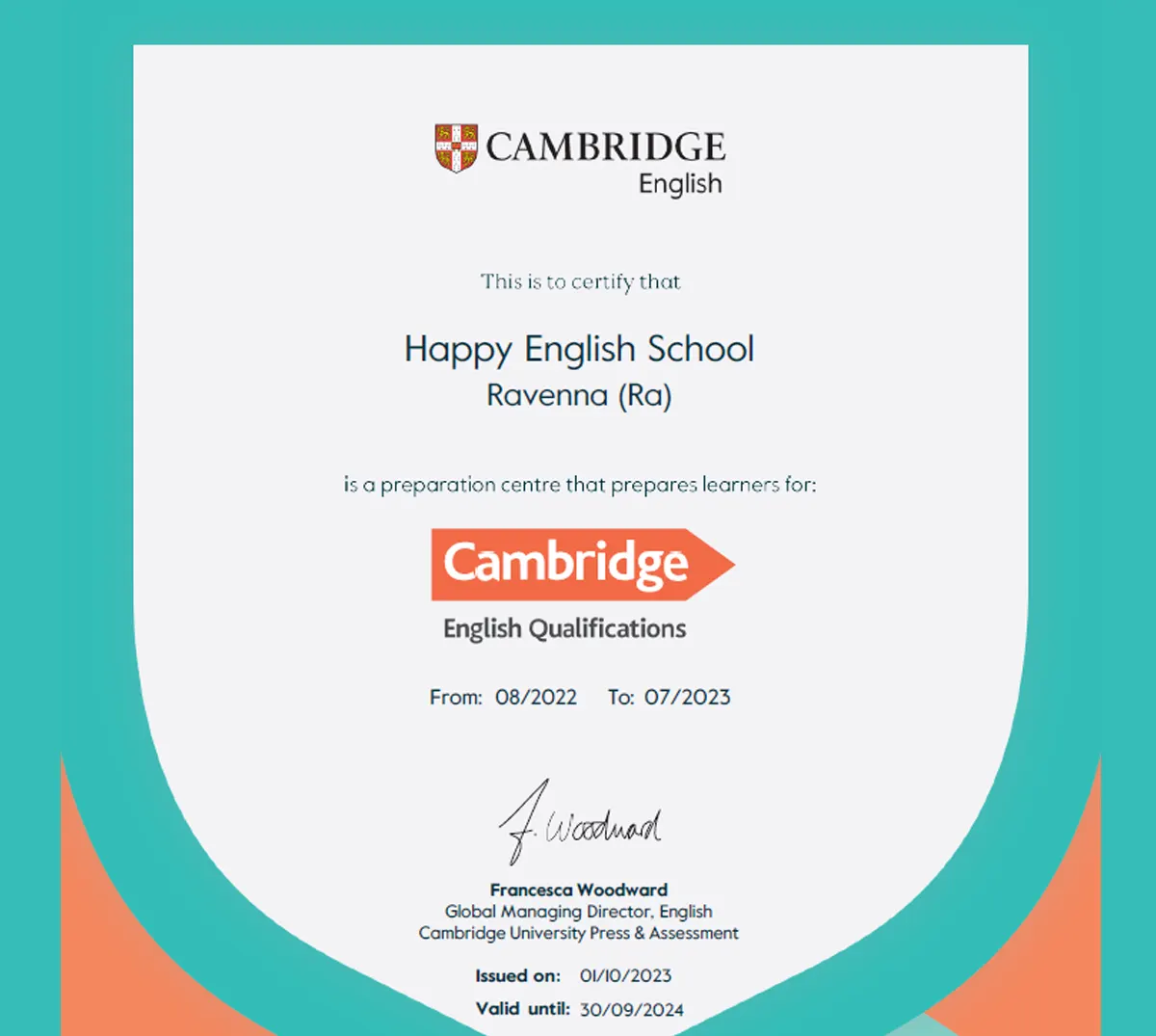 HappyEnglishSchoolRavenna_Scuola Inglese Ravenna CAMBRIDGE